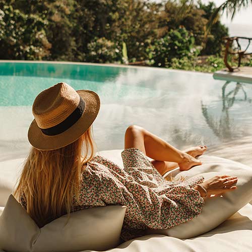 Luxury chalets with pool