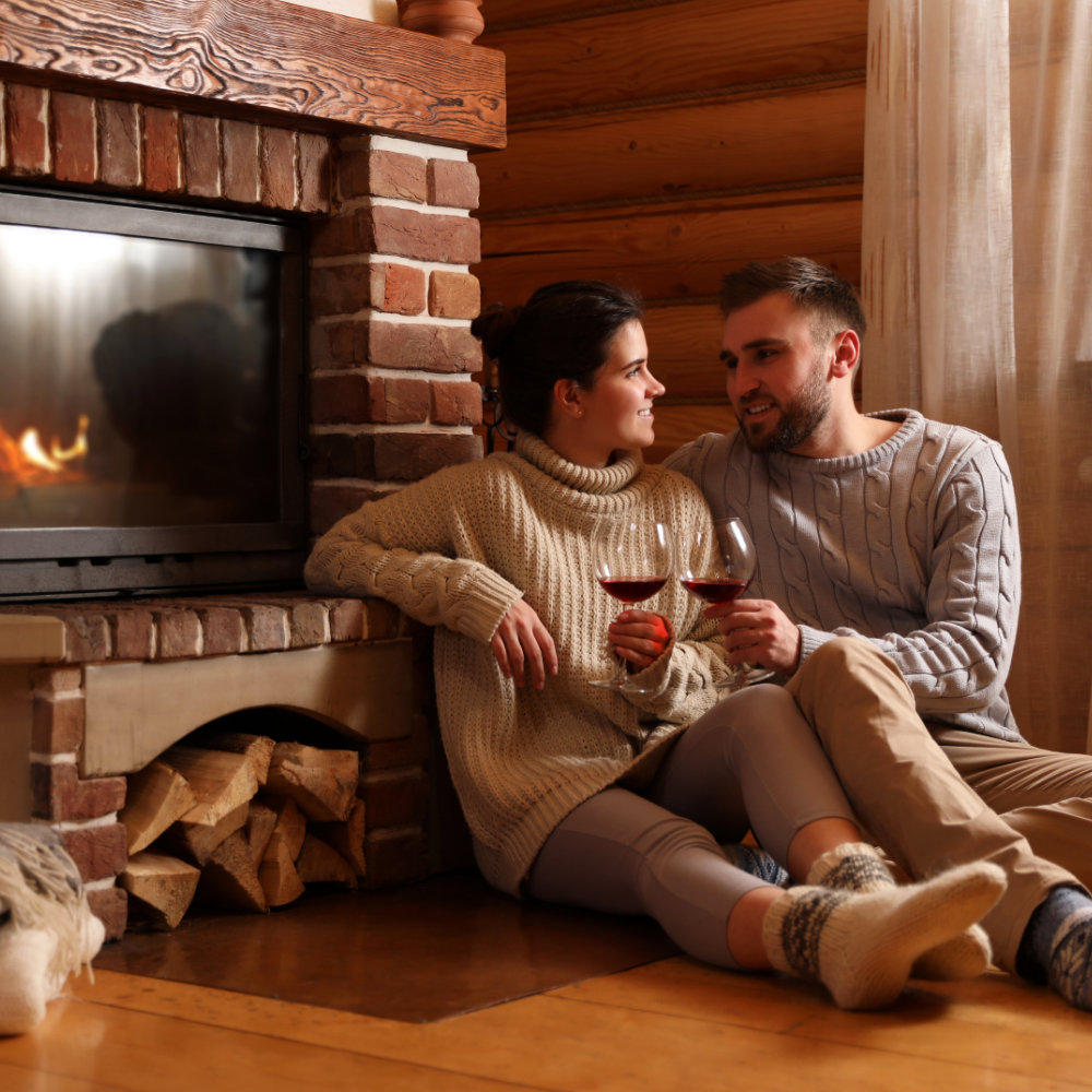 Lodge in the Dolomites