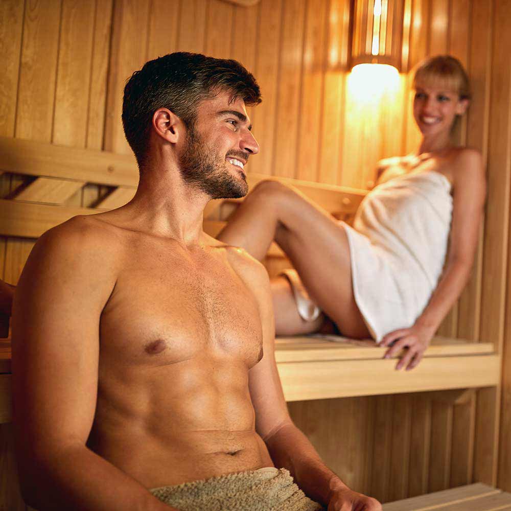 Sauna in the chalet